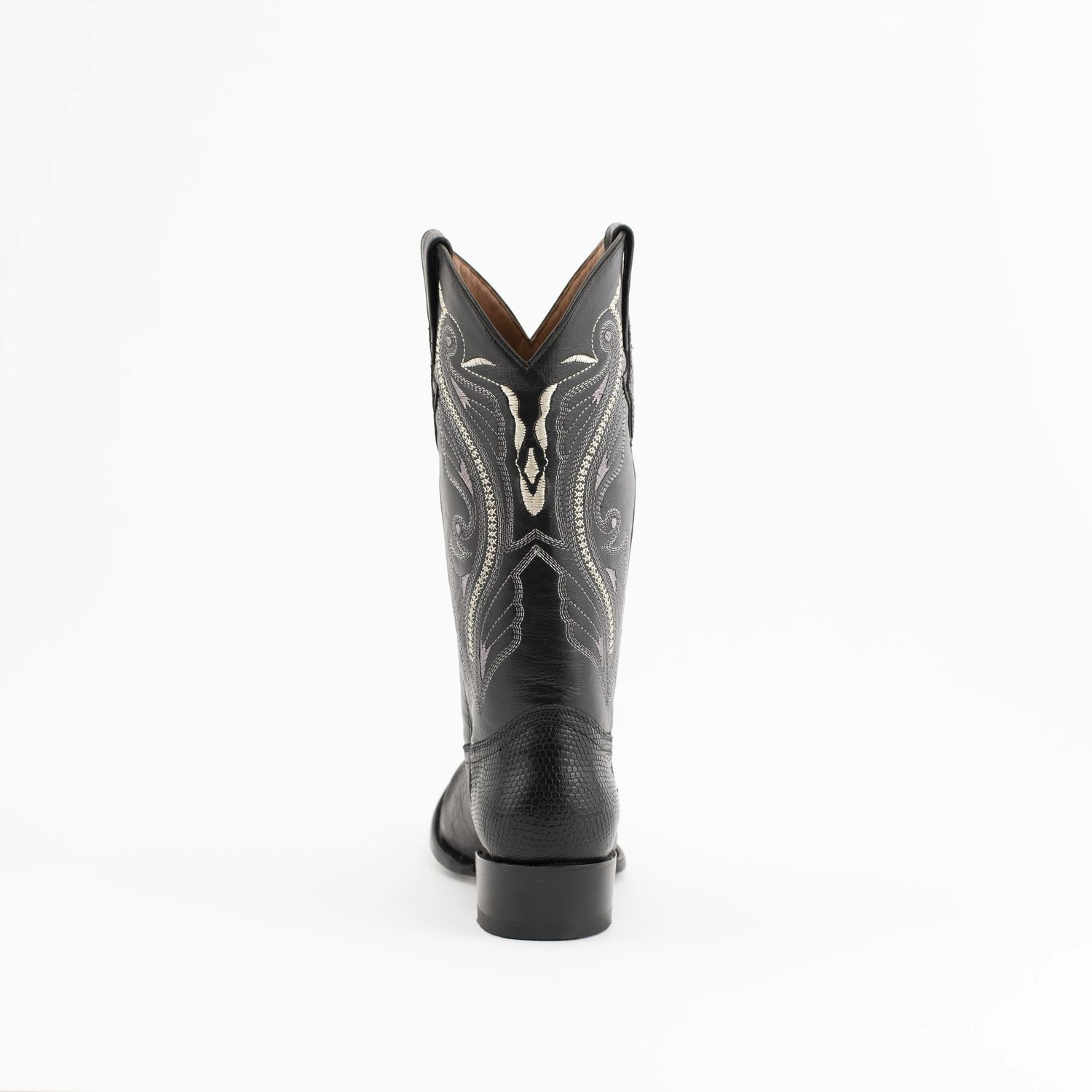 Men's Ferrini Black Taylor Teju Lizard Western Boots