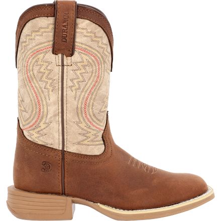 Youth Durango 8" Coffee/Bone Western Boot