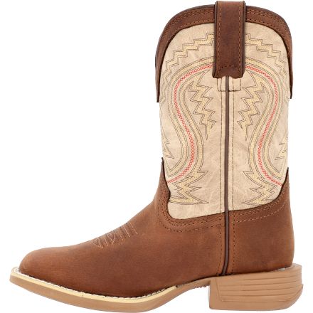 Youth Durango 8" Coffee/Bone Western Boot