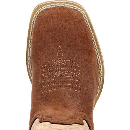 Youth Durango 8" Coffee/Bone Western Boot
