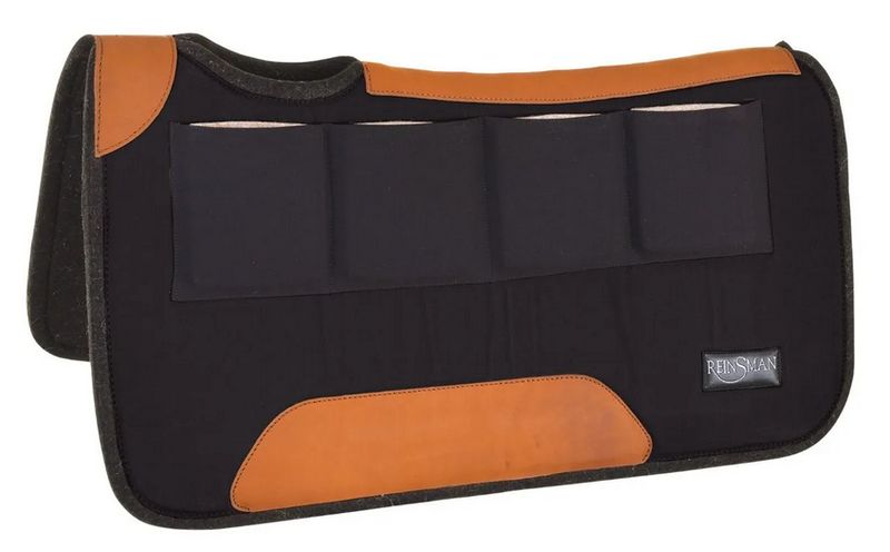 Reinsman Multi-Fit 4 Ranch Pro Square Contour Wool Pad