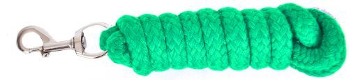 Cotton Lead With Bolt Snap - 3/4"x8'-1/2"