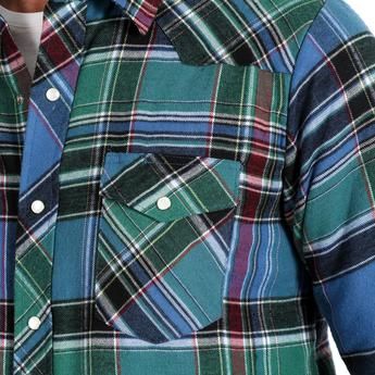 Men's Wrangler Lined Flannel Shirt - Assorted Plaids