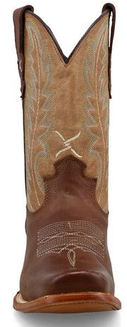 Women's Twisted X Rancher Boots - Brunette & Pumpkin