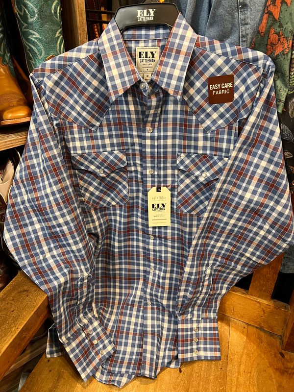 Men's Ely & Walker LS Heritage Plaid Shirt