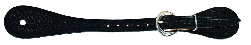 Spur Straps -  Sagebrush, Black Basketweave