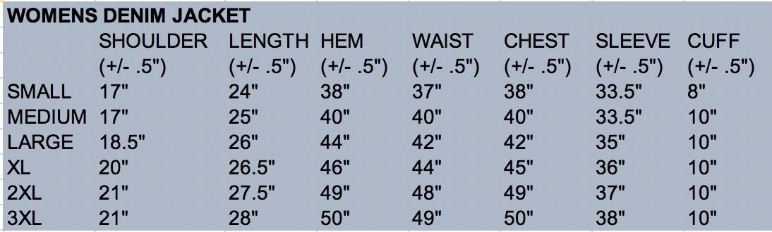 Women’s Denim Concealed Carry Jacket