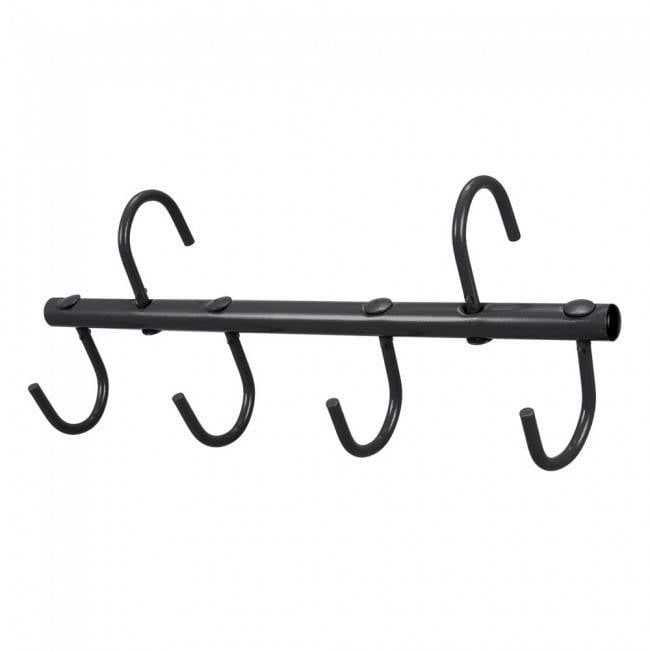 4-Prong Portable Tack Rack with Swivel Hooks