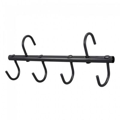 4-Prong Portable Tack Rack with Swivel Hooks