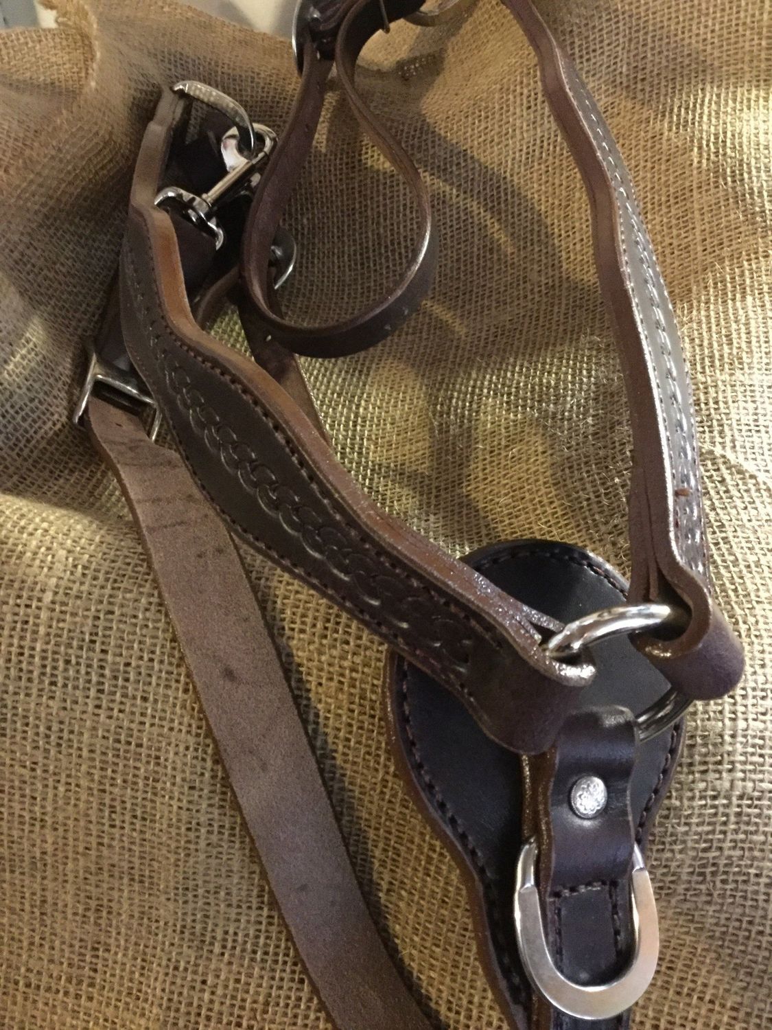 Circle L Scalloped Breast Collar - Horse Size