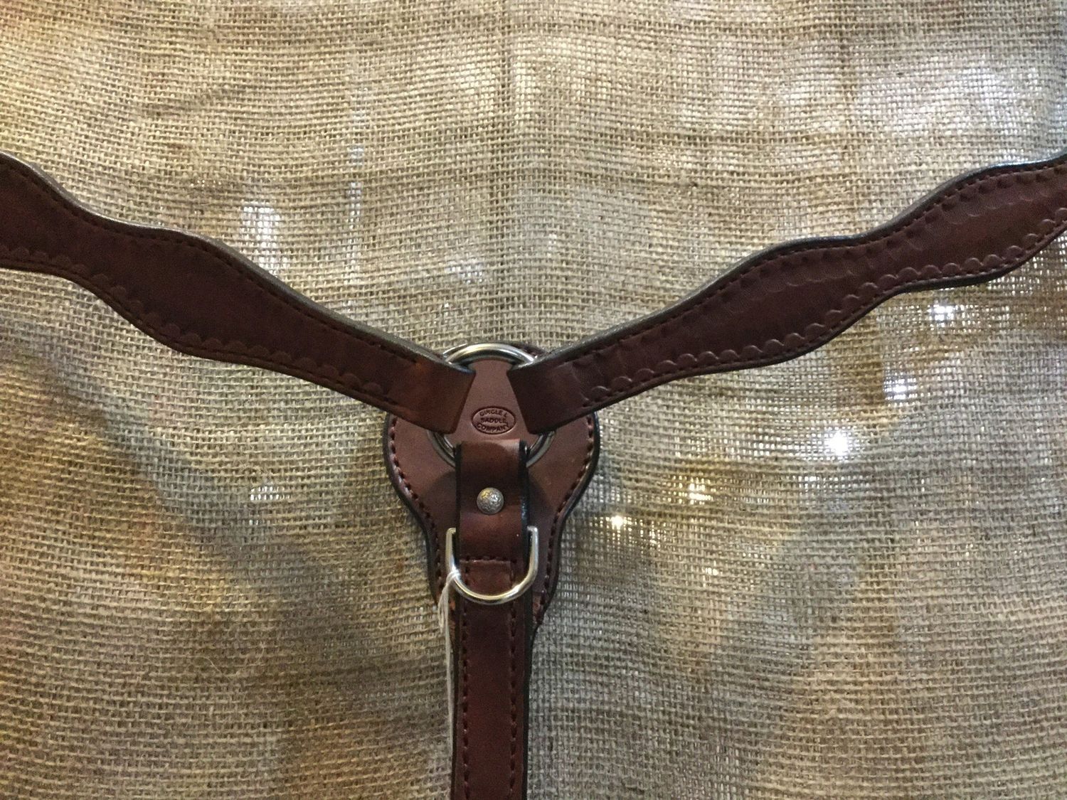 Circle L Scalloped Breast Collar - Horse Size