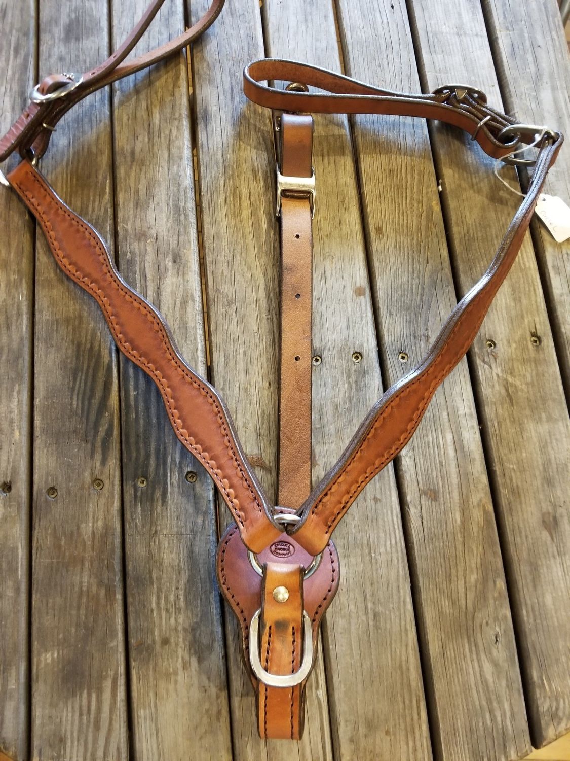 Circle L Scalloped Breast Collar - Horse Size