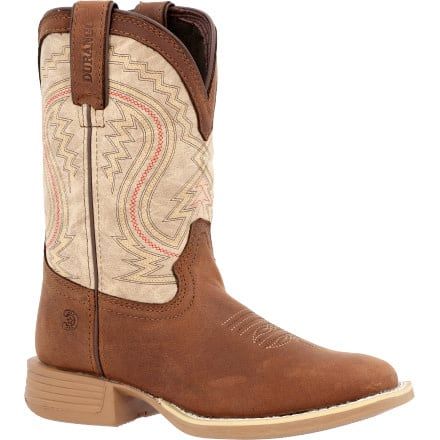 Children's Durango 8" Coffee/Bone Western Boot