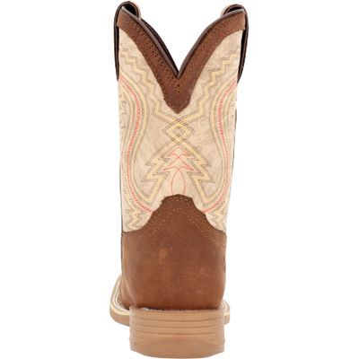 Children's Durango 8" Coffee/Bone Western Boot