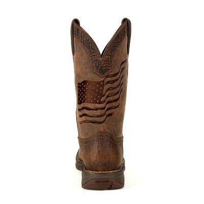 Men's Durango Rebel with Embroidered Flag