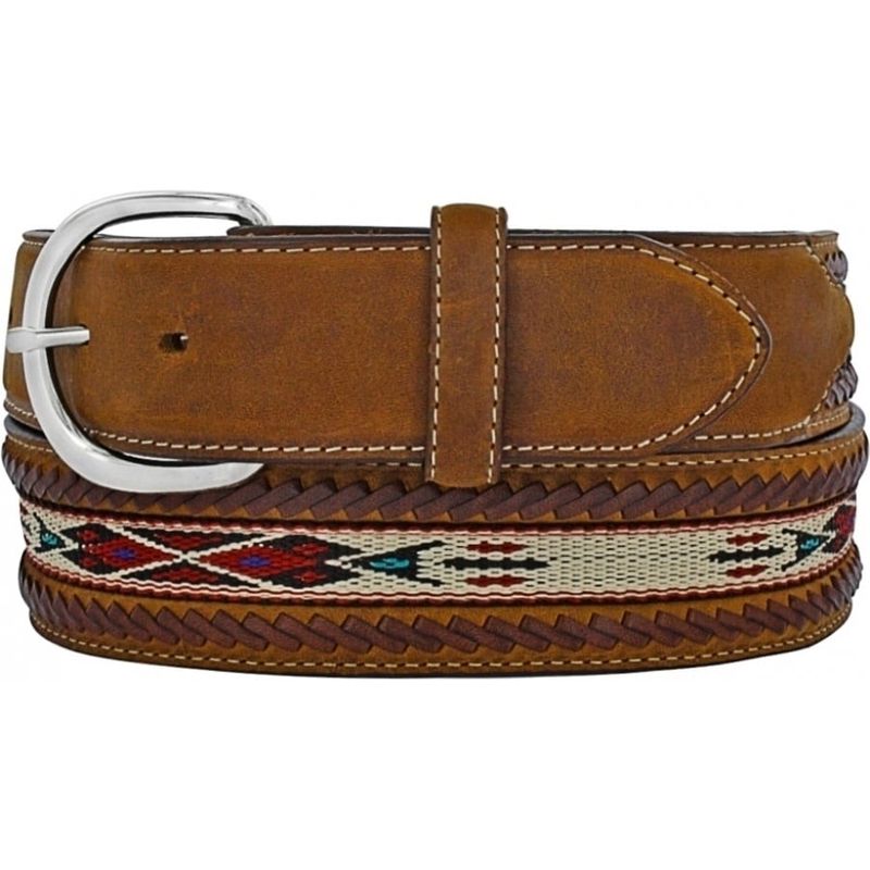 Adult - Laced Edge Horse Hair Ribbon Belt