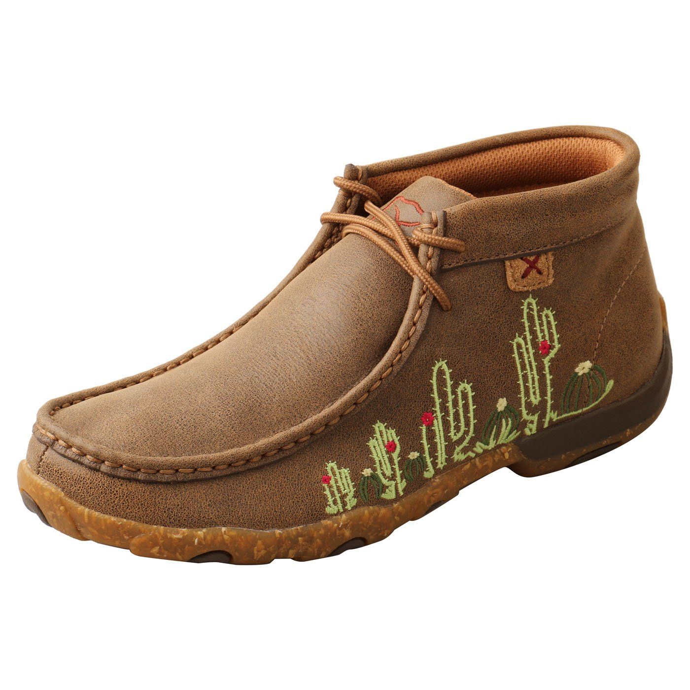 Women's Twisted X Chukka Driving Moc - Cactus