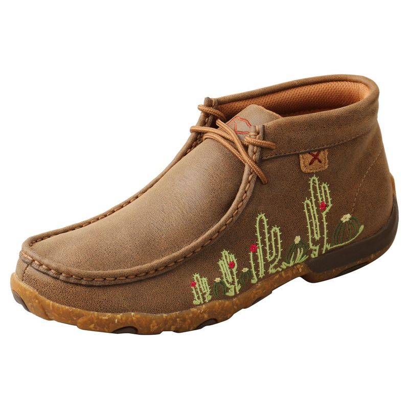 Women's Twisted X Chukka Driving Moc - Cactus