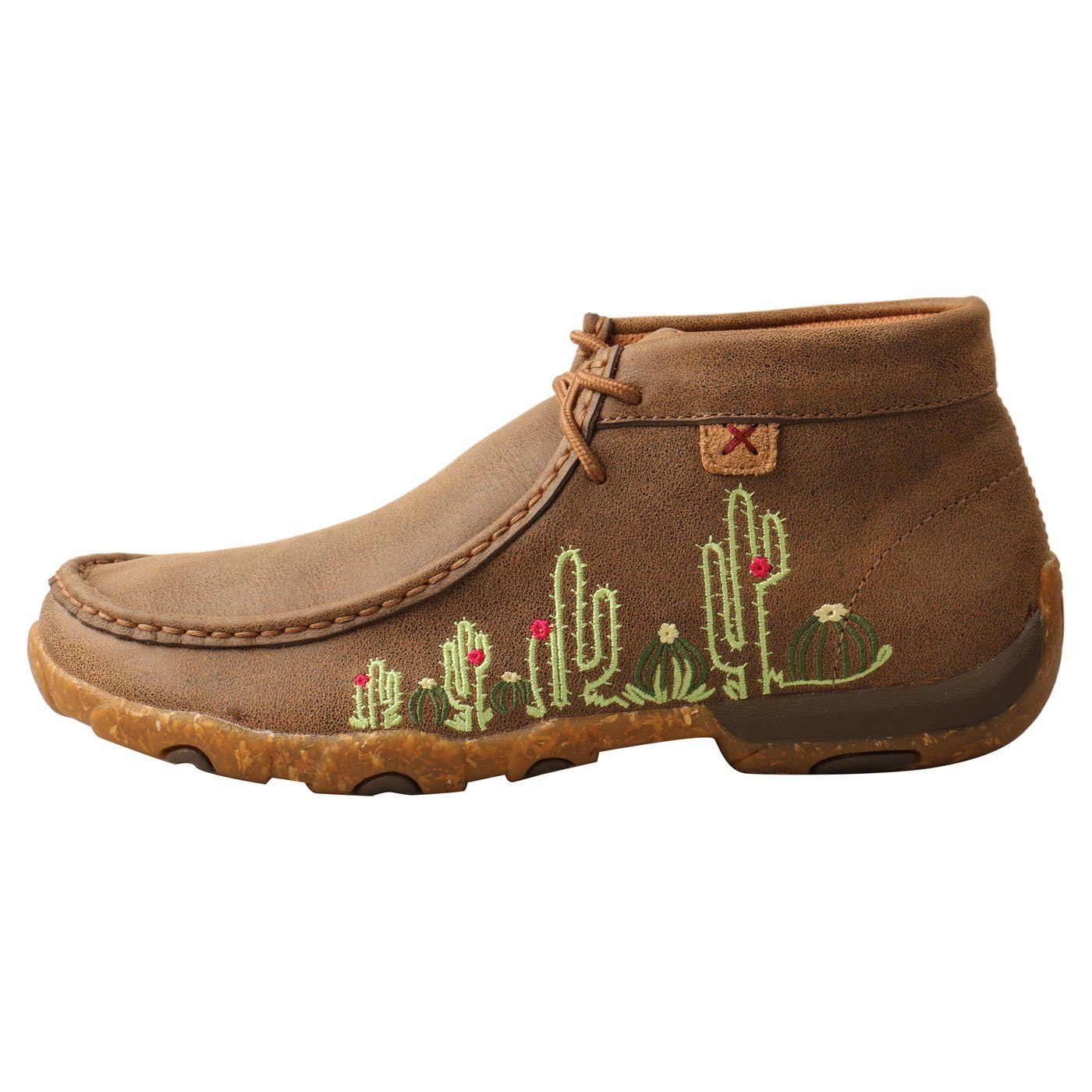Women's Twisted X Chukka Driving Moc - Cactus