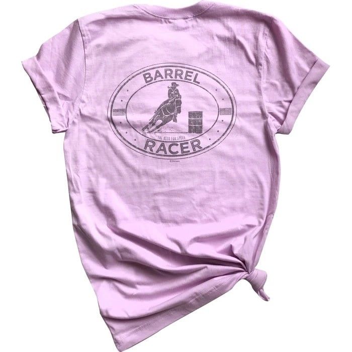 Women's Stirrups T-Shirt - Barrel Racer