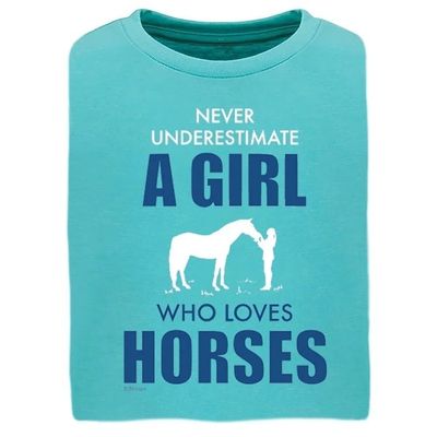 Children's Stirrups T-Shirt - "Never Underestimate"