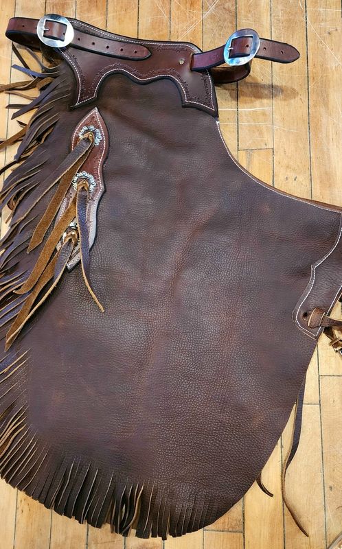 Circle L U.S.A. Made Leather Chinks