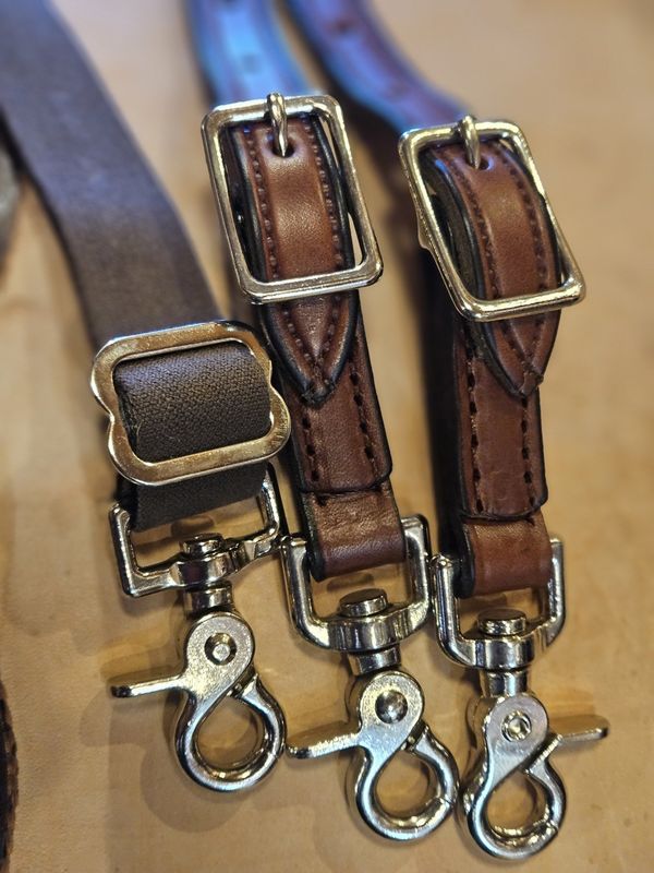 Leather Suspenders 