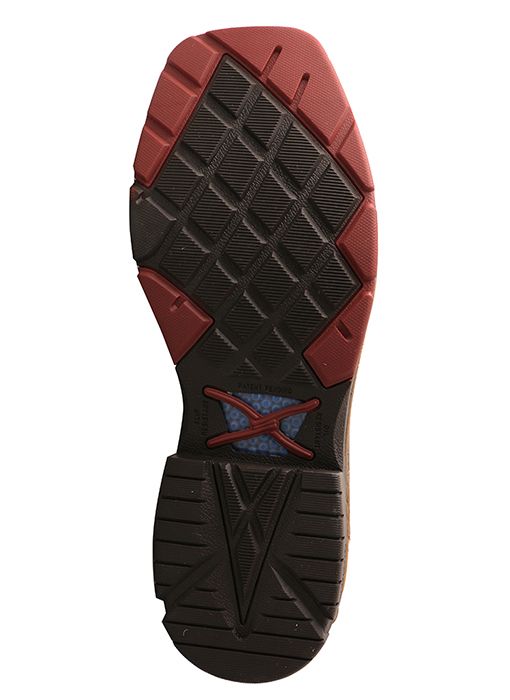 Men's Twisted X 12″ Alloy Safety Toe Western Workboot with CellStretch