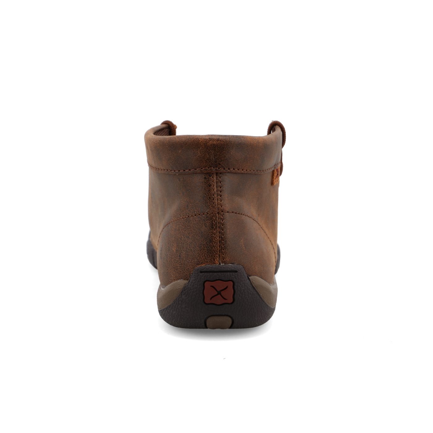 Women's Twisted X Chukka Driving Moc - Brown & Tooled Flower