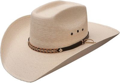 Stetson Square Palm Hat with Eyelets