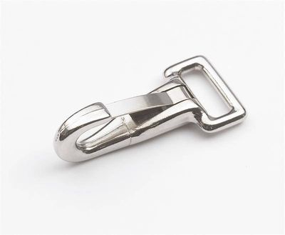 Breastplate Snap Nickle - 1/2 x 1-5/8 x