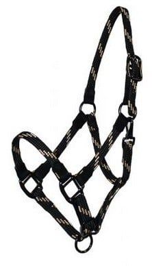 Soft Touch Flat Braid Adjustable Halter
