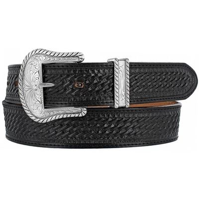 Adult - Justin Black Bronco Belt