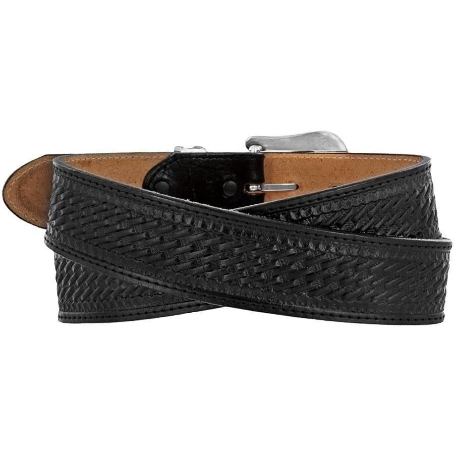 Adult - Justin Black Bronco Belt