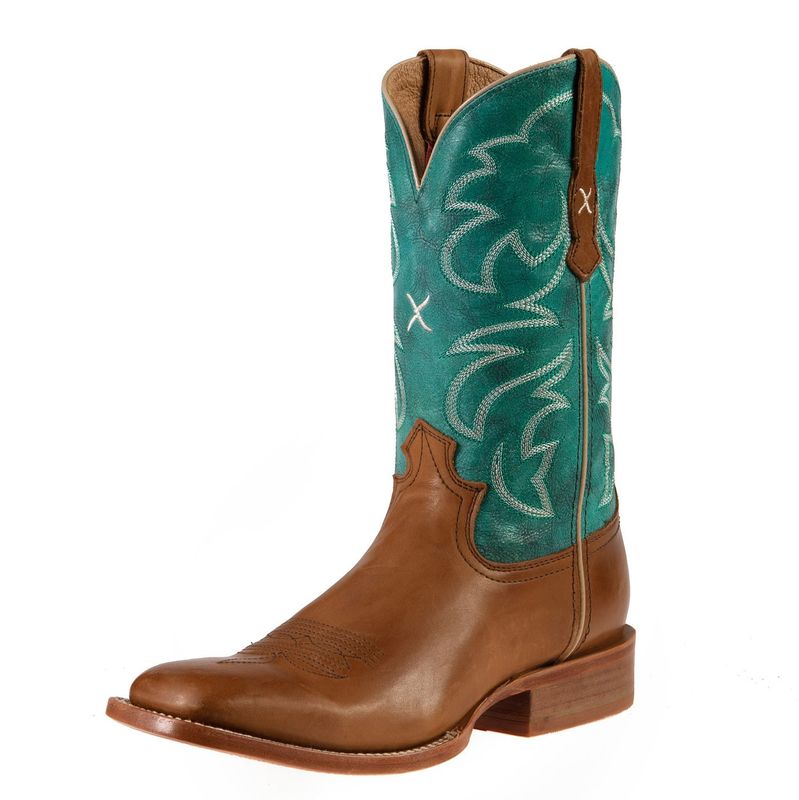 Women's Twisted X Rancher Boots - Woodsmoke & Peacock Women's Twisted X Rancher Boots - Woodsmoke & Peacock