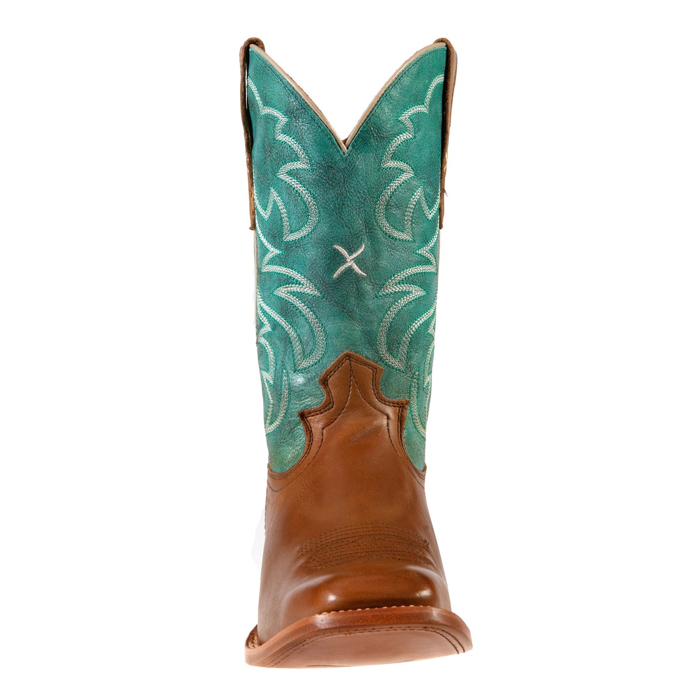 Women's Twisted X Rancher Boots - Woodsmoke & Peacock