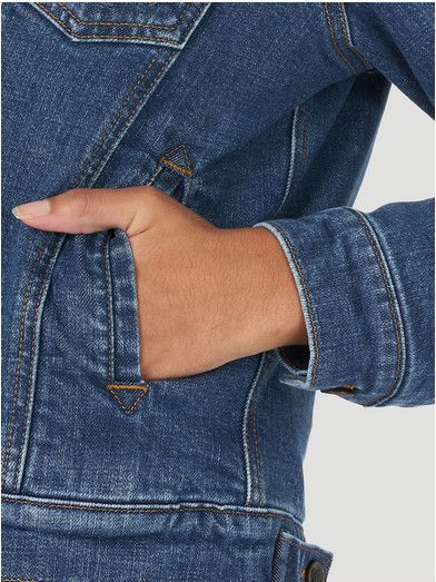 Women's Wrangler Sherpa Lined Denim Jacket