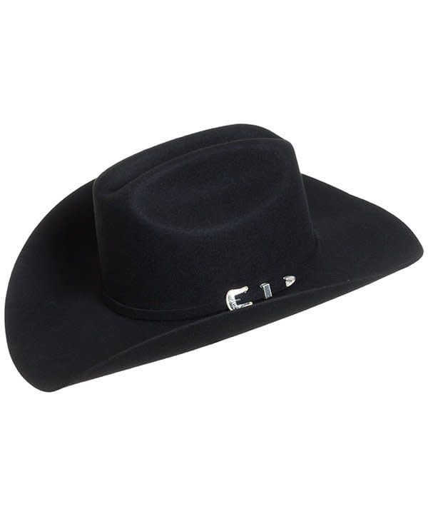 Stetson Oak Ridge 3X Wool Felt Hat - Black, Size: 6-5/8