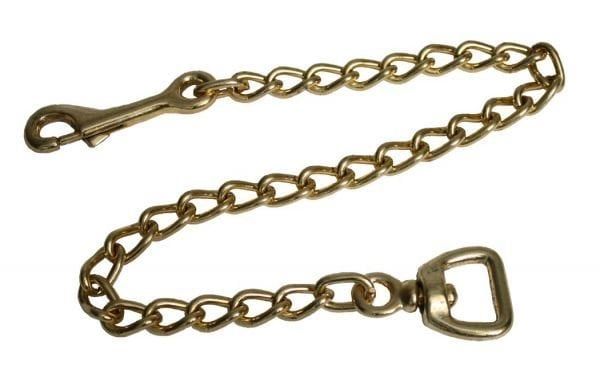 20" Lead Chain Brass