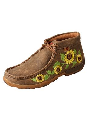 Women's Twisted X Sunflower Chukka Driving Mocs