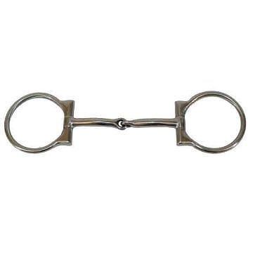 Offset Dee - Metalab Stainless Snaffle, 5"