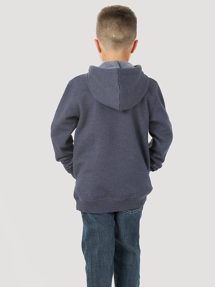 Boys' Wrangler Navy Heather Hoodie