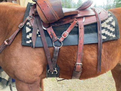 Centerfire Western Drop Y Rigging (Sold as a Pair)