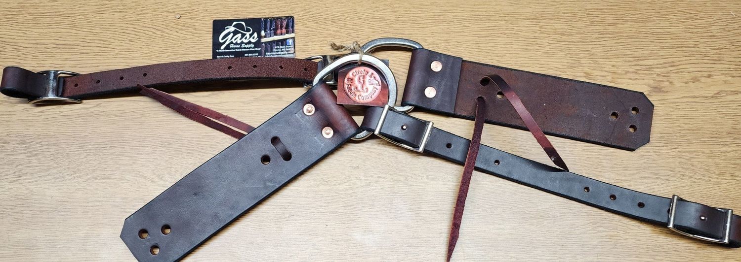 Centerfire Western Drop Y Rigging (Sold as a Pair)