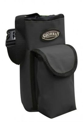 Insulated Bottle Carrier, Color: Black