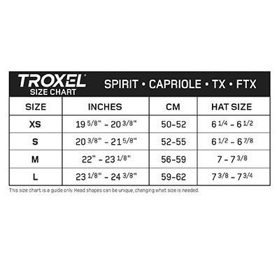 Helmet - Troxel Spirit Low Profile - Black