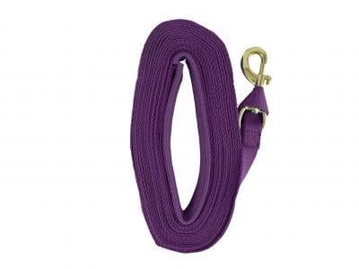 Showman Heavy Duty  Web Lunge Line, Color: Purple
