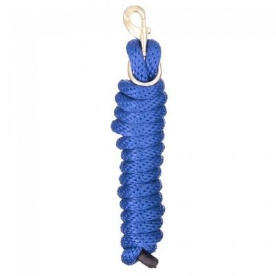 Poly Lead Rope w/ Bolt Snap, Color: Royal Blue