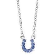 Necklace - Rhinestone Horseshoe