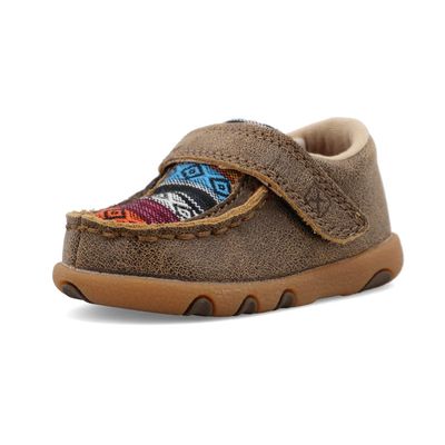 Infant's Twisted X Driving Moc - Multi Serape